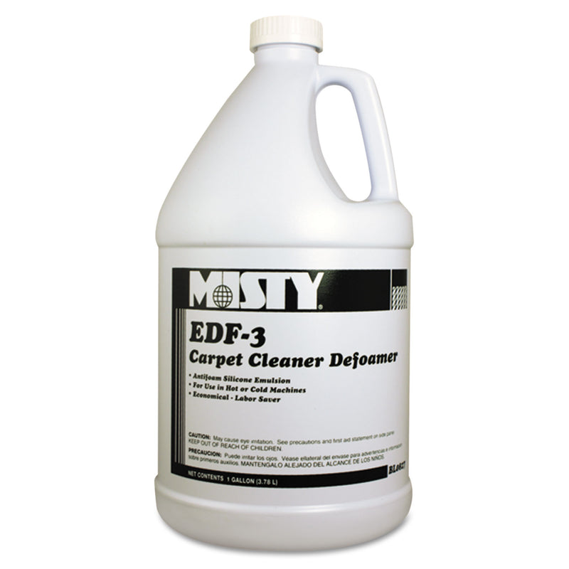 Misty Edf-3 Carpet Cleaner Defoamer, 1 Gal. Bottle, 4/Carton - AMR1038773
