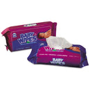Royal Baby Wipes Refill Pack, Scented, White, 80/Pack, 12 Packs/Carton - RPPRPBWSR80