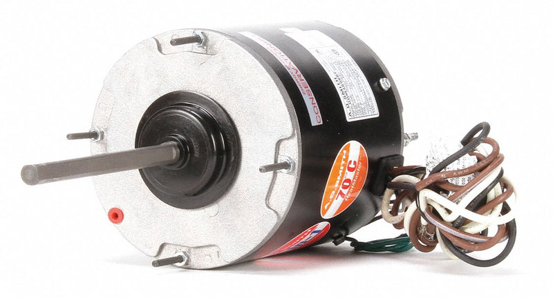 Century 1/2 to 1/5 HP Direct Drive Blower Motor, Permanent Split Capacitor, 1075 Nameplate RPM, 460 Voltage - ORM4659BF