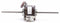 Century 1/6 HP Room Air Conditioner Motor,Permanent Split Capacitor,1075 Nameplate RPM,115 Voltage,Frame 42Y - 670