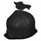 Tough Guy Recycled Material Trash Bag, 55 gal., LLDPE, Cored Roll, Black, PK 75 - 52WX90
