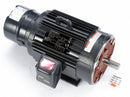 Marathon Motors 5 HP Brake Motor,3-Phase,1755 Nameplate RPM,208-230/460 Voltage,Frame 184TC - 184TTTL7041