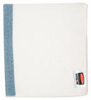 Rubbermaid Microfiber Cloth, Light Duty, 16 in x 19 in, Blue, PK 24 - 1805728