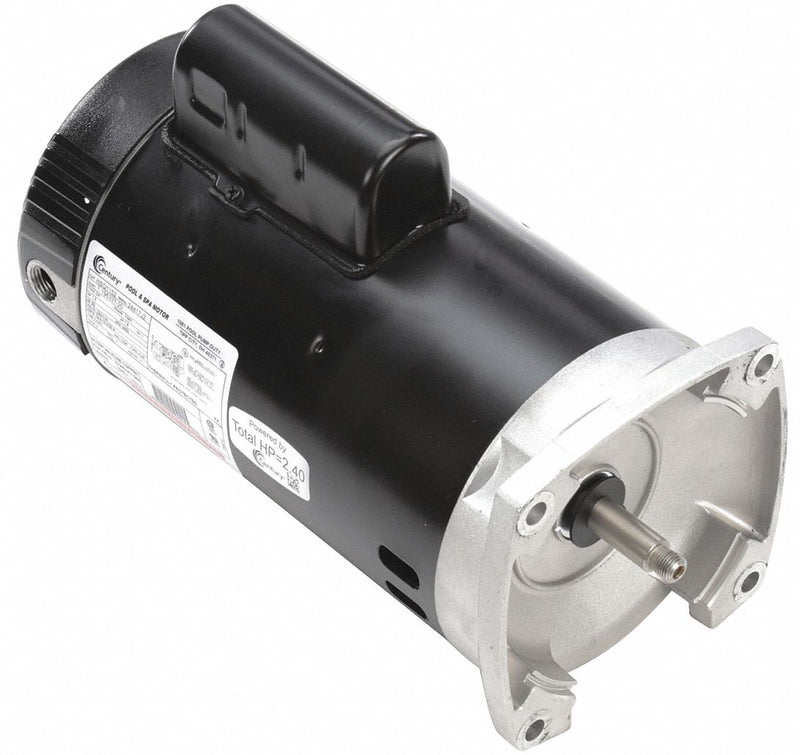 Century 1-1/2 HP Pool and Spa Pump Motor, Capacitor-Start, 115/208-230V, 56Y Frame - HSQ1152