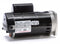 Century 1-1/2; 1/6 HP Square Flange Pool Pump Motor, Capacitor-Start/Run, 3450/1725 Nameplate RPM, 230 Volta - B2983