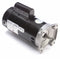 Century 2; 1/4 HP Square Flange Pool Pump Motor, Capacitor-Start/Run, 3450/1725 Nameplate RPM, 230 Voltage, - B2984