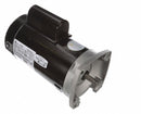 Century 1; 1/10 HP Square Flange Pool Pump Motor, Capacitor-Start/Run, 3450/1725 Nameplate RPM, 230 Voltage, - B2982