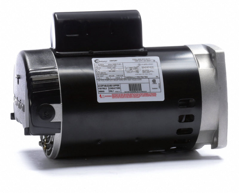 Century 1-1/2 HP Pool and Spa Pump Motor, Permanent Split Capacitor, 115/230V, 56Y Frame - F56AC20Z01