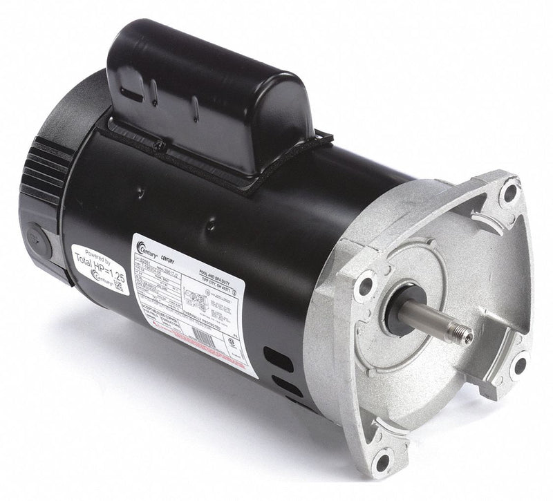 Century 3/4 HP Pool and Spa Pump Motor, Permanent Split Capacitor, 115/208-230V, 56Y Frame - B2661