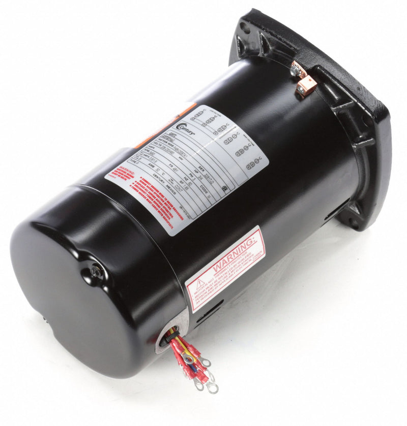 Century 3/4 HP Pool and Spa Pump Motor, 3-Phase, 208-230/460V, 48Y Frame - Q3072