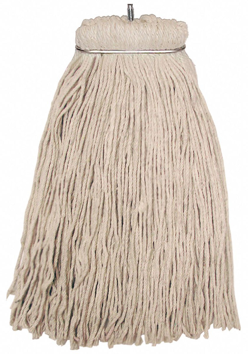 Tough Guy Quick Change, Side-Gate Cotton String Wet Mop Head, Beige - 16W223
