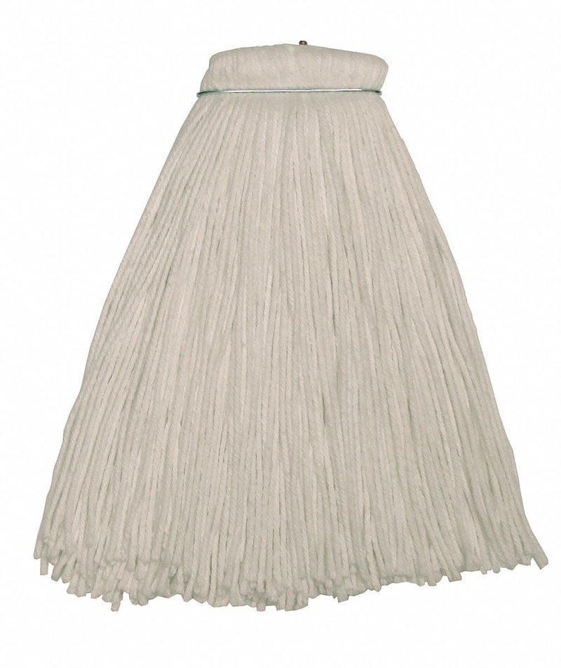 Tough Guy Screw On Polyester String Wet Mop Head, Beige - 16W226