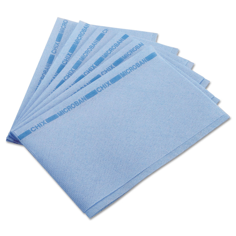 Chix Food Service Towels, 13 X 21, Blue, 150/Carton - CHI8253