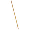 Rubbermaid Wood Threaded-Tip Broom/Sweep Handle, 60", Natural - RCP6361