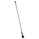 Rubbermaid Snap-On Fiberglass Dust Mop Handle, 60", Gray/Black - RCPM146