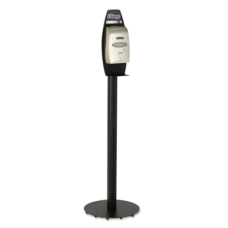 Kimberly-Clark Skin Care Cassette Dispenser Floor Stand, 17.7W X 6D X 62H, Black - KCC11430