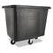 Rubbermaid Cube Truck, 500 Lb Capacity, Black - RCPFG461600BLA