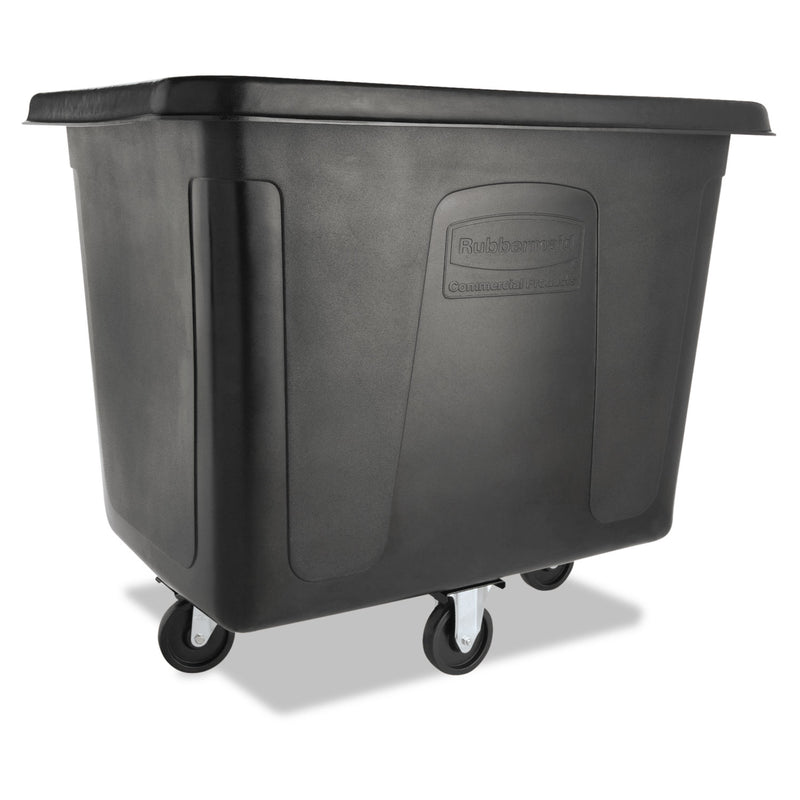 Rubbermaid Cube Truck, 500 Lb Capacity, Black - RCPFG461600BLA