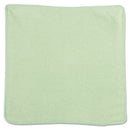 Rubbermaid Microfiber Cleaning Cloths, 12 X 12, Green, 24/Pack - RCP1820578