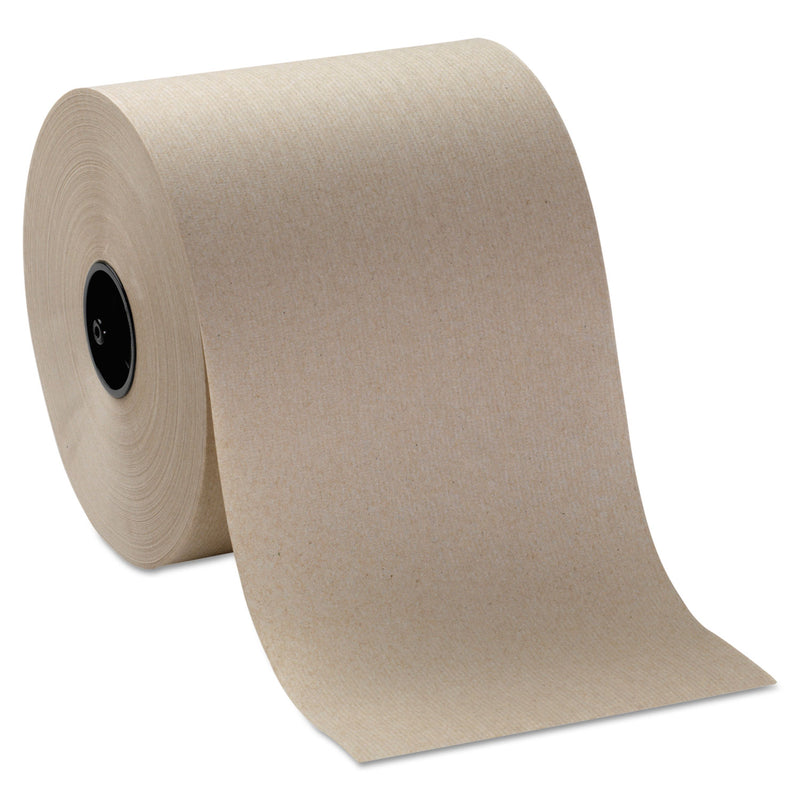 Georgia-Pacific Hardwound Roll Paper Towels, 7 4/5 X 1000Ft, Brown, 6 Rolls/Carton - GPC26920