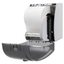 Georgia-Pacific Hygienic Push-Paddle Roll Towel Dispenser, Translucent Smoke - GPC54338