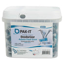 PAK-IT Industrial-Strength Deodorizer, Autumn Fresh, 100 Pak-Its/Tub, 4 Tubs/Carton - BIG5853203400CT