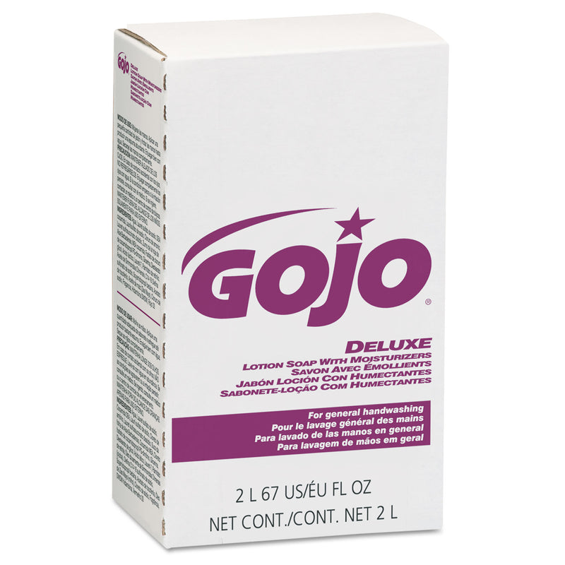 GOJO Nxt Deluxe Lotion Soap With Moisturizers, Floral, Pink, 2000 Ml Refill, 4/Carton - GOJ2217