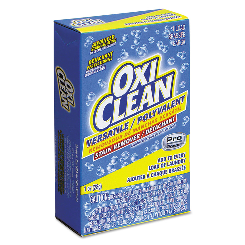 Oxiclean Versatile Stain Remover Vend-Box, 1-Load, 1Oz Box, 156/Carton - VEN5165500