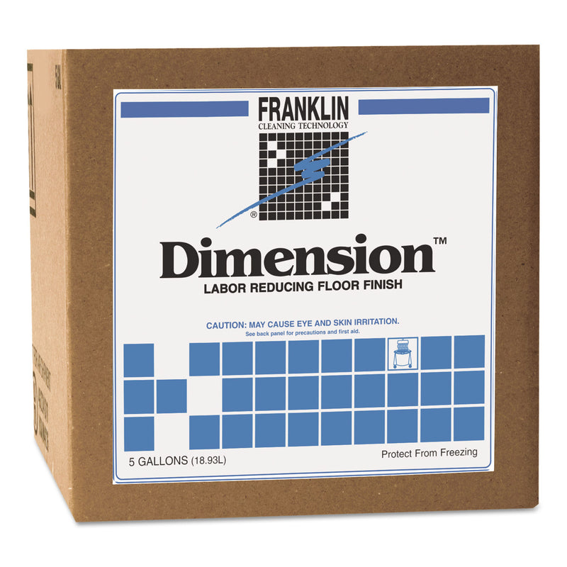 Franklin Dimension Labor Reducing Floor Finish, 5Gal Cube - FKLF330225