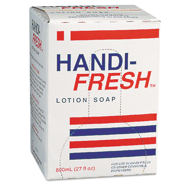 HandiFresh Liquid General Purpose Soap Pink Pearlescent, 800 Ml Refill, 12/Carton - GPC48113