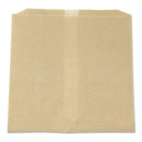 Hospeco Waxed Napkin Receptacle Liners, 8.5" X 8", Brown, 500/Carton - HOS6802W