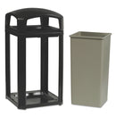 Rubbermaid Landmark Series Classic Dome Top Container, Plastic, 50 Gal, Sable - RCP3975SAB