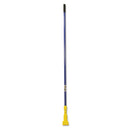 Rubbermaid Gripper Fiberglass Mop Handle, 60", Blue/Yellow - RCPH246BLU