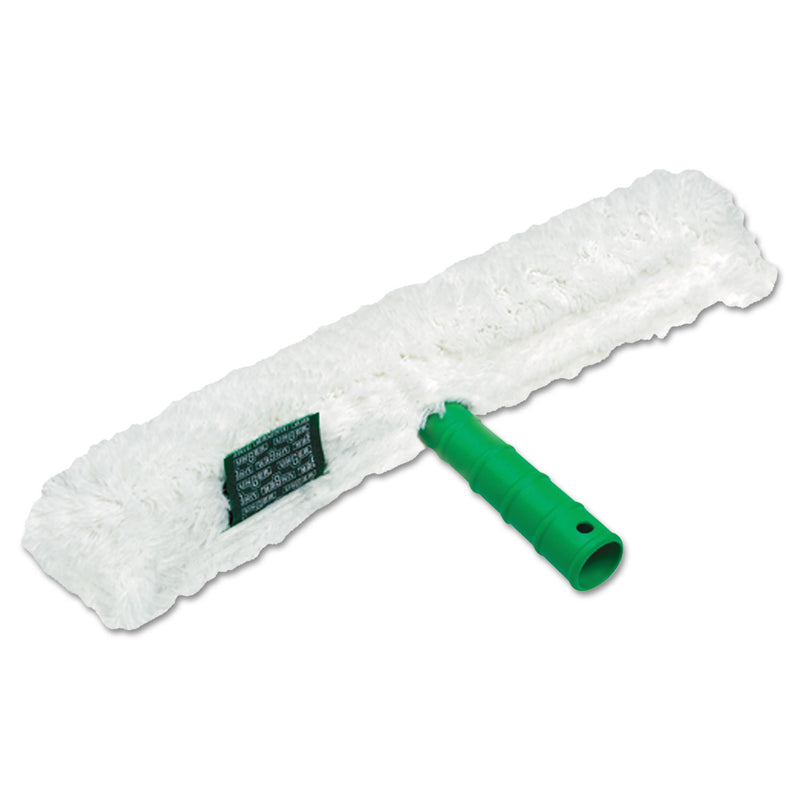 Unger Original Strip Washer With Green Nylon Handle, White Cloth Sleeve, 18 Inches - UNGWC450