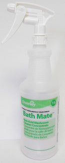 Diversey White/Clear Polyethylene Preprinted Trigger Spray Bottle, 32 oz., 12 PK - 130260