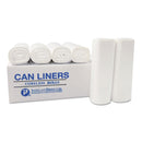 Inteplast High-Density Commercial Can Liners, 7 Gal, 6 Microns, 20" X 22", Clear, 2,000/Carton - IBSEC202206N