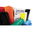 Inteplast High-Density Commercial Can Liners Value Pack, 60 Gal, 14 Microns, 36" X 58", Clear, 250/Carton - IBSVALH3660N16