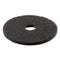 Boardwalk Stripping Floor Pads, 21" Diameter, Black, 5/Carton - BWK4021BLA