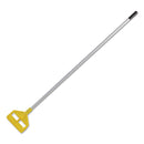 Rubbermaid Invader Aluminum Side-Gate Wet-Mop Handle, 60", Gray/Yellow - RCPH126