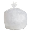 GEN High Density Can Liners, 30 Gal, 8 Microns, 30" X 36", Natural, 500/Carton - GEN303610