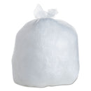 FlexSol High Density Coreless Can Liners, 30 Gal, 10 Microns, 30" X 37", Clear, 500/Carton - ESXBR3037MP