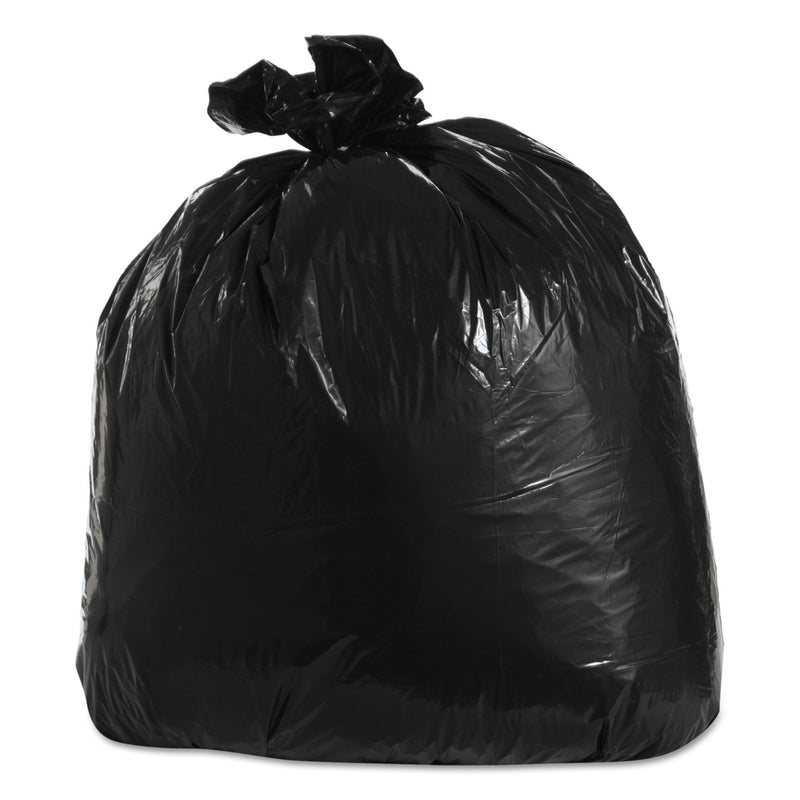 Heavy-Duty 55 gal. Contractor Bags - (40-Count, 3 mil) - 38 in. x 58 in. Large Black Plastic Trash Can Liners