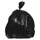 Heritage Linear Low-Density Can Liners, 56 Gal, 0.7 Mil, 43" X 47", Black, 100/Carton - HERH8647HK
