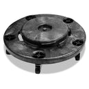 Boardwalk Refuse Container Utility Dolly, 300 Lb Capacity, 22" Diameter, Gray - BWKDOLLY
