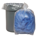 Boardwalk Low Density Repro Can Liners, 60 Gal, 1.4 Mil, 38" X 58", Clear, 100/Carton - BWK537