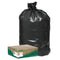 Earthsense Commercial Linear Low Density Large Trash And Yard Bags, 33 Gal, 0.9 Mil, 32.5" X 40", Black, 80/Carton - WBIRNW1TL80