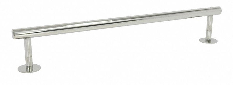 WingIts 18"L Polished Chrome Stainless Steel Towel Bar, Modern Elegance Collection - WMETBPS18