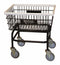 Royal Basket 1-Compartment Laundry Cart, 300 lb. Capacity, 26" L X 21" W X 26-1/2" H - G27-BKX-W0A-5UNN