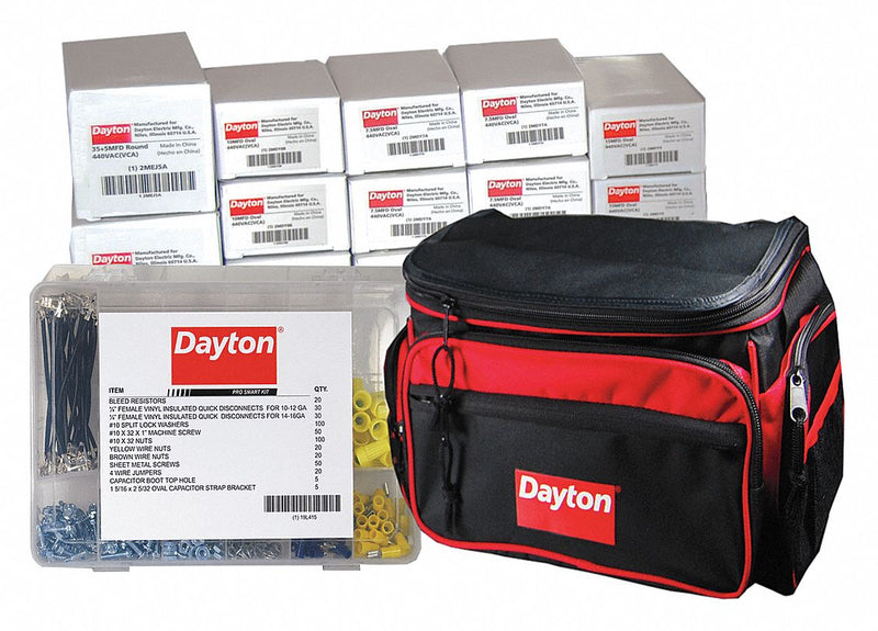 Dayton 19L413 - HVAC Contractor Service Kit 21Pcs