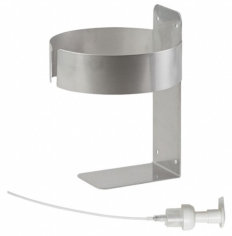 Best Sanitizers Wall Bracket and Foam Pump, Stainless Steel - MD10201